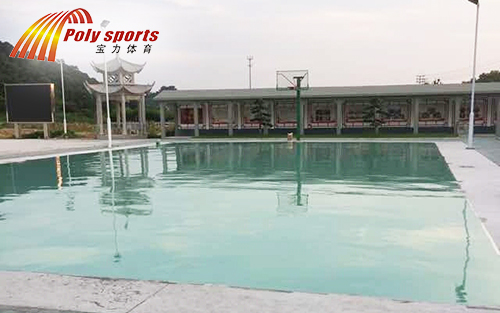 硅pu篮球场施工