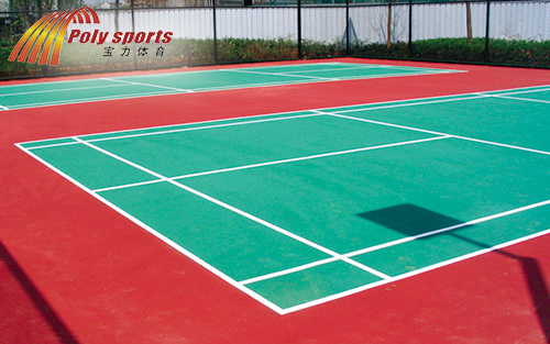 网球场施工 网球场施工