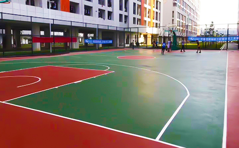 塑胶篮球场