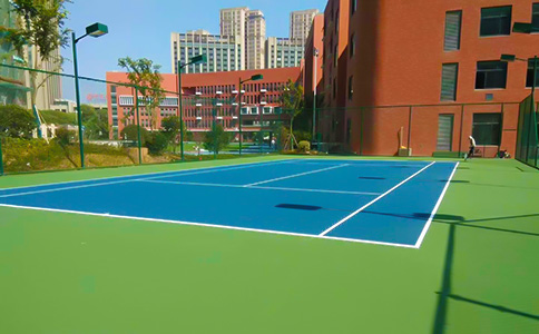 硬地丙烯酸网球场