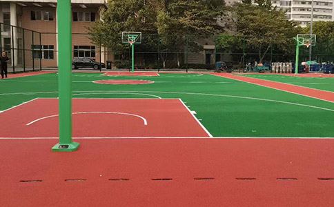 篮球场地面