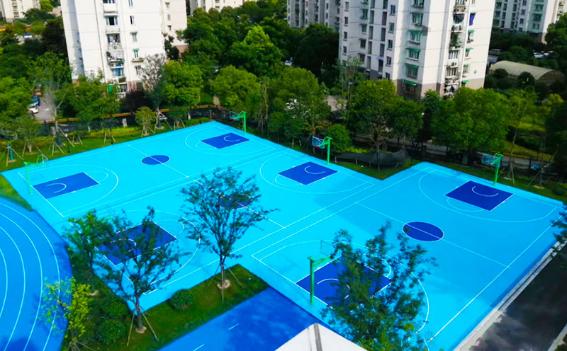 塑胶篮球场