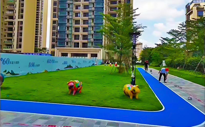 杭州塑胶场地施工